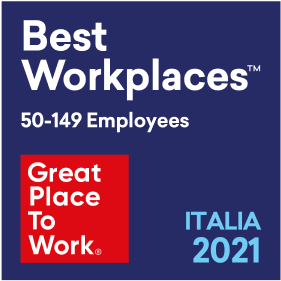 Best Workplaces, 50-149 Employees category, Italia 2021