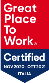 Great Place To Work Certified, November 2020 to October 2021, Italia