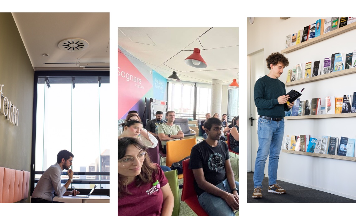 Mia‑Platform colleagues in a training session